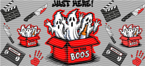 16oz Halloween-J 1386